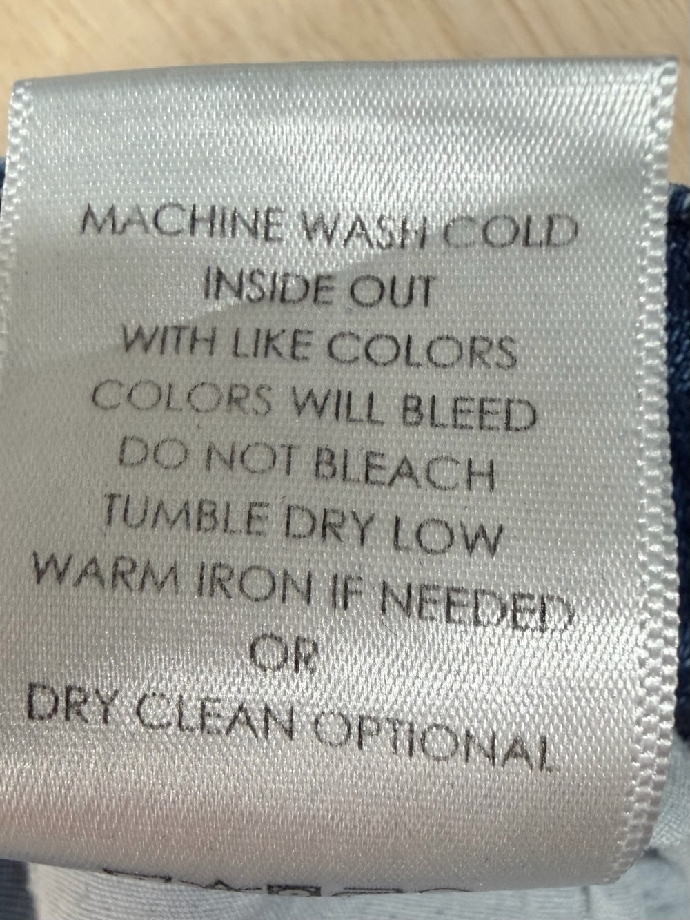 Bohme wide leg distressed blue jeans size 28 - Picture 11 of 11